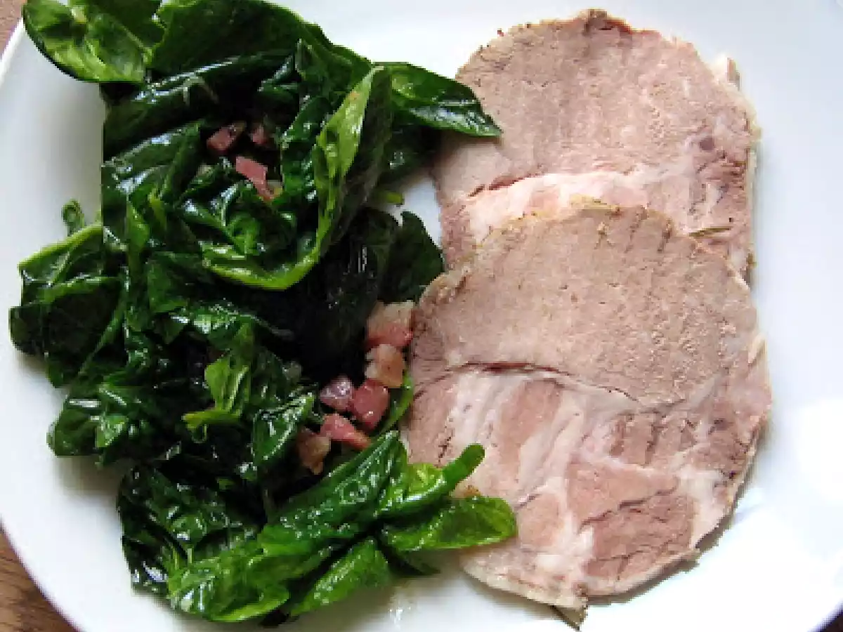 Rôtie de porc - Schweinebraten