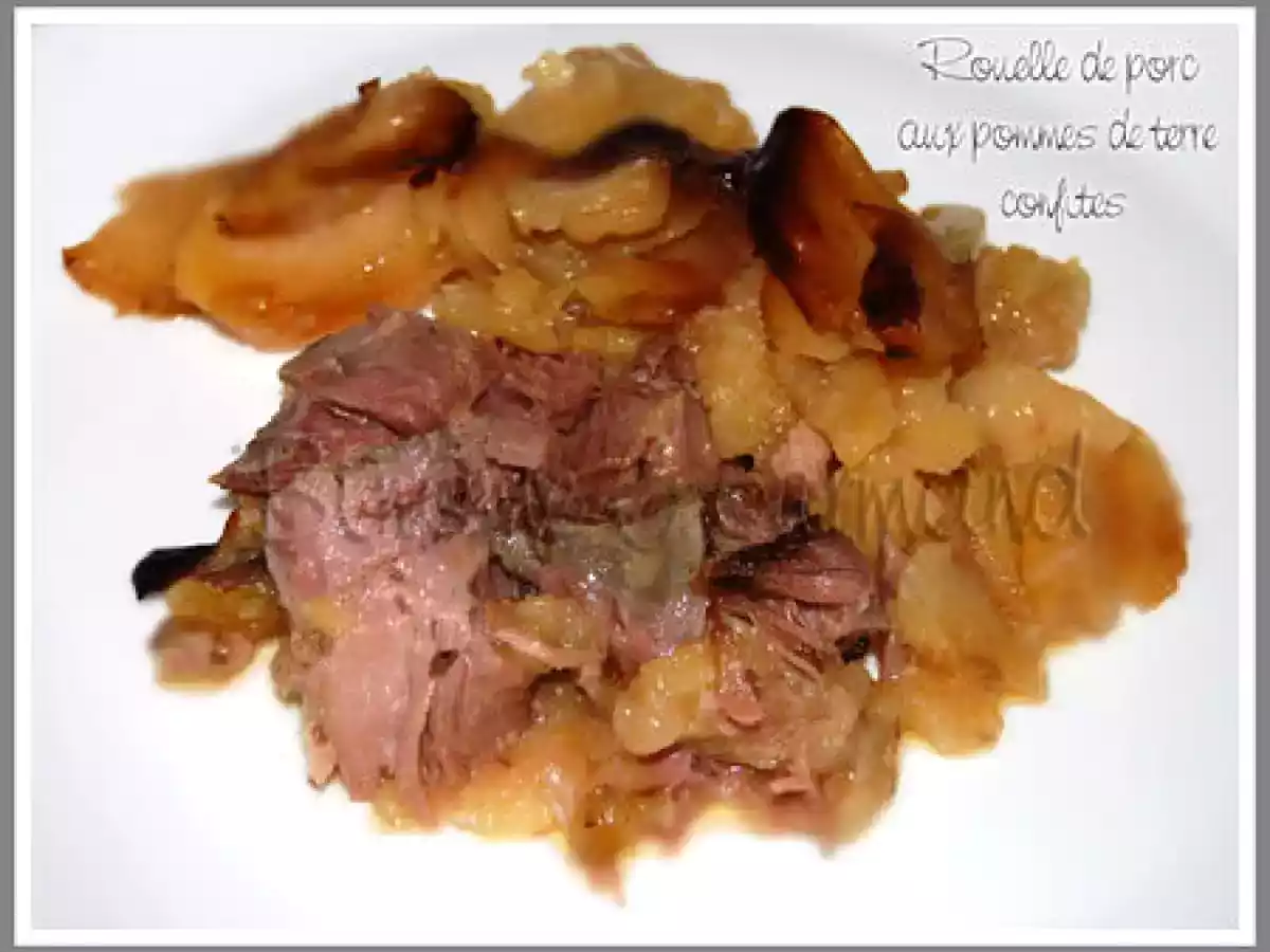 Rouelle de porc aux pommes de terre confites - photo 3