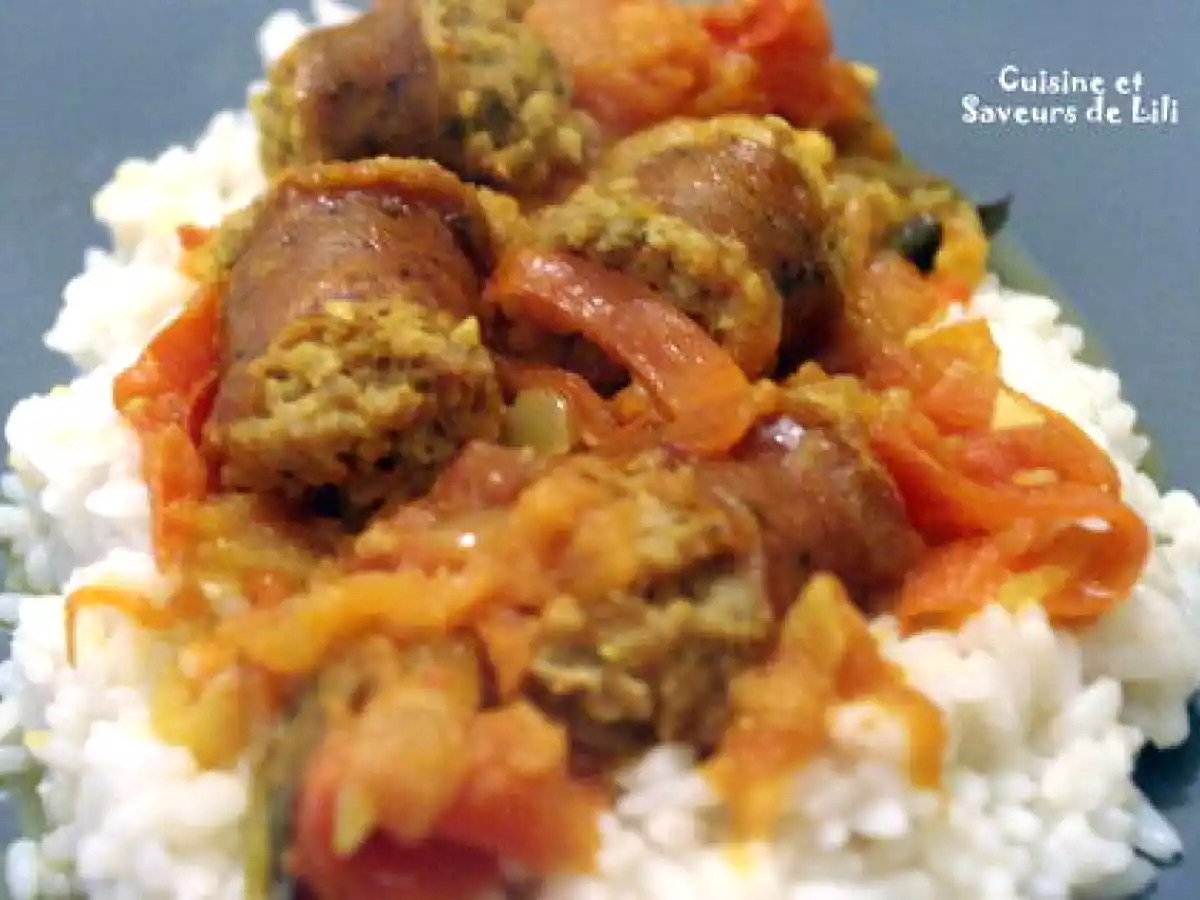 Rougail andouillettes