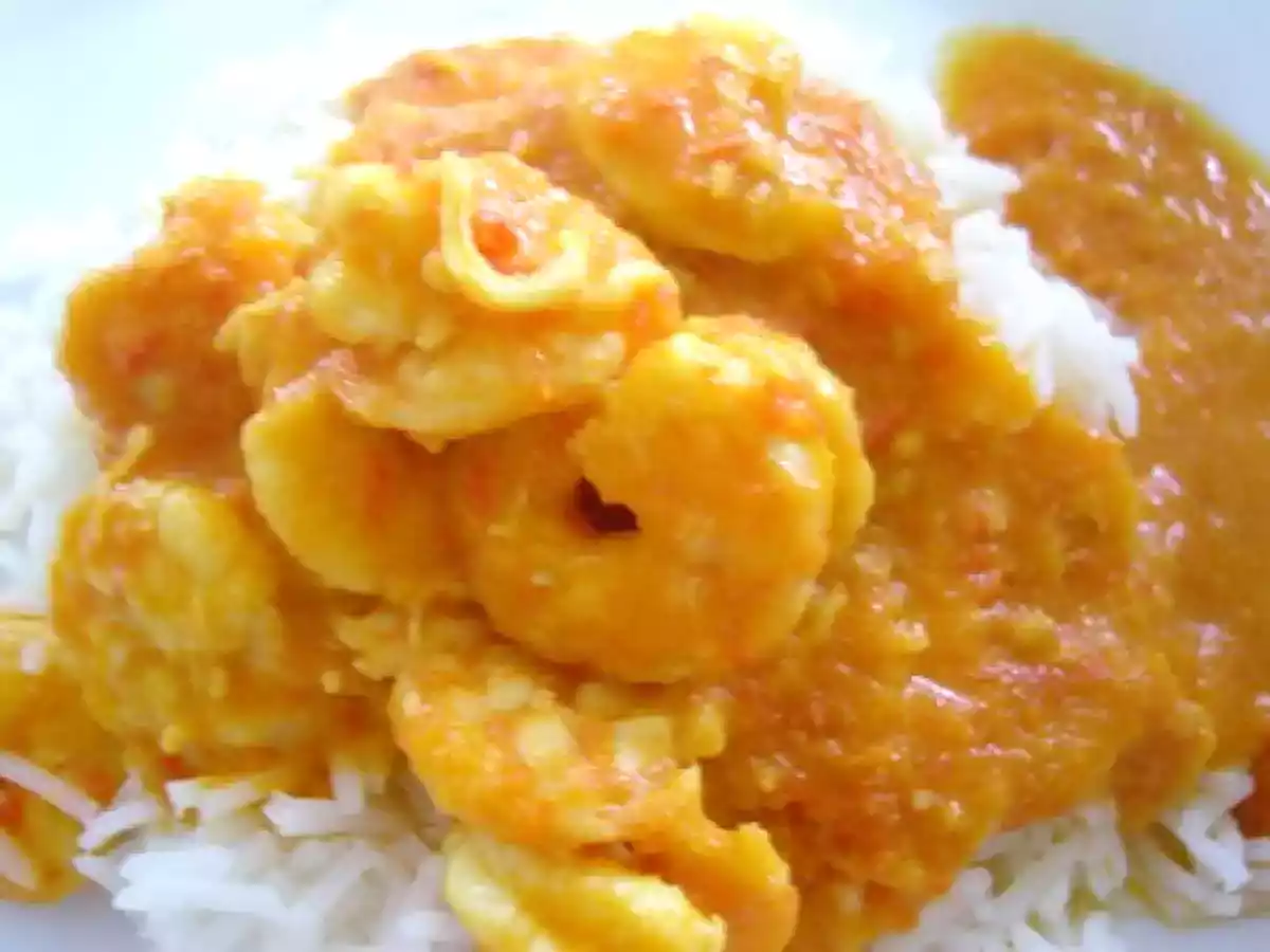 Rougail aux crevettes