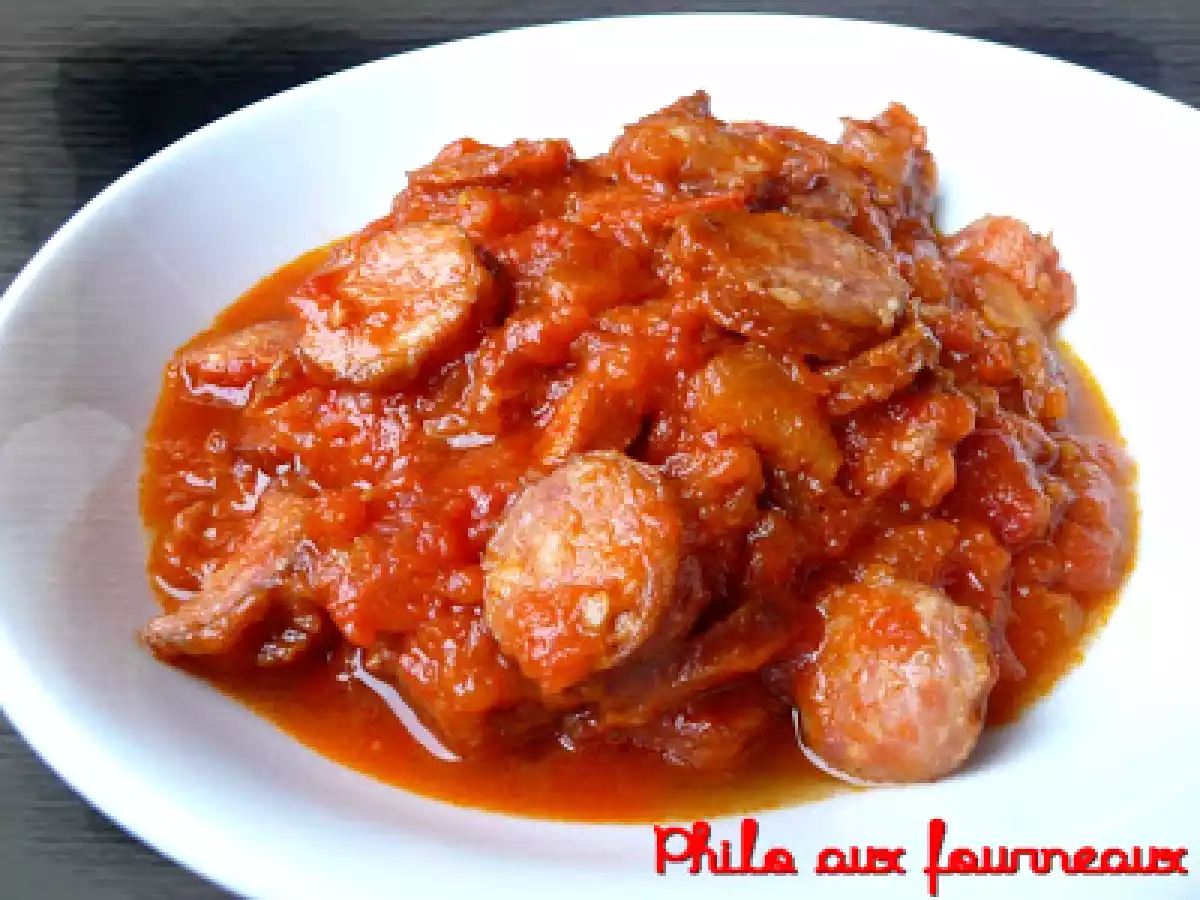 Rougail saucisses au piment oiseau