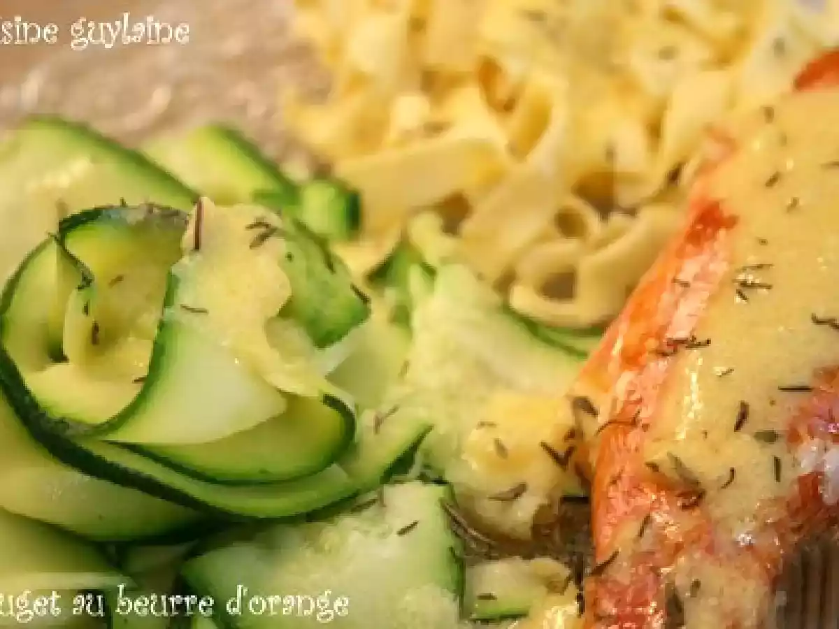 Rouget au beurre d'orange (Noël) - photo 3