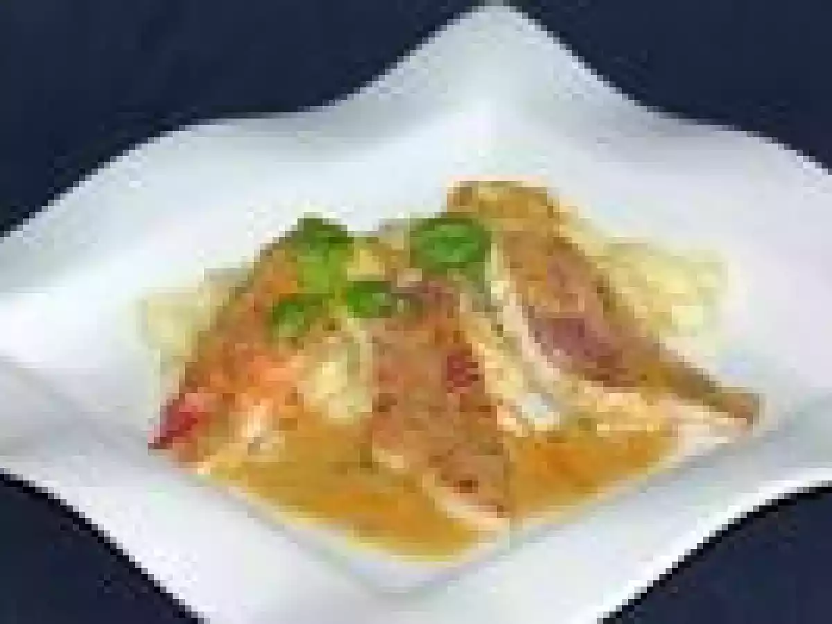 Rougets au jus d'anchois et aux zestes d'orange - photo 2