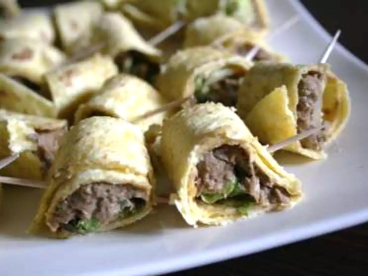 Roulades aux rillettes de sardine