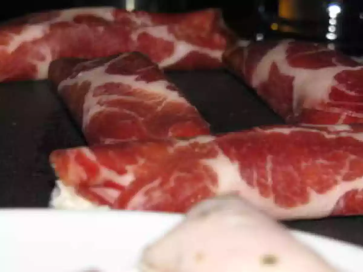 Roulades de coppa aux deux fromages - photo 2