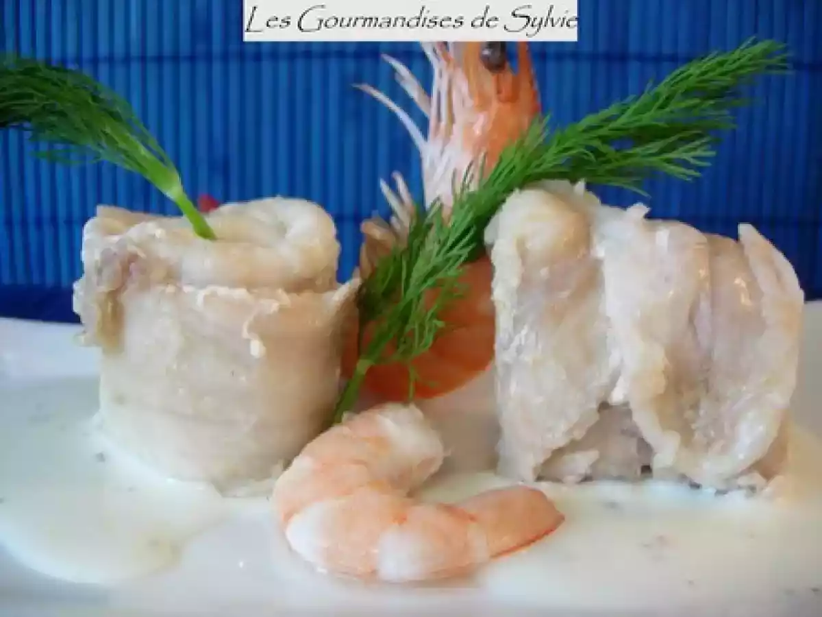 Roulades de Sole à la Crème de Vanille - photo 2