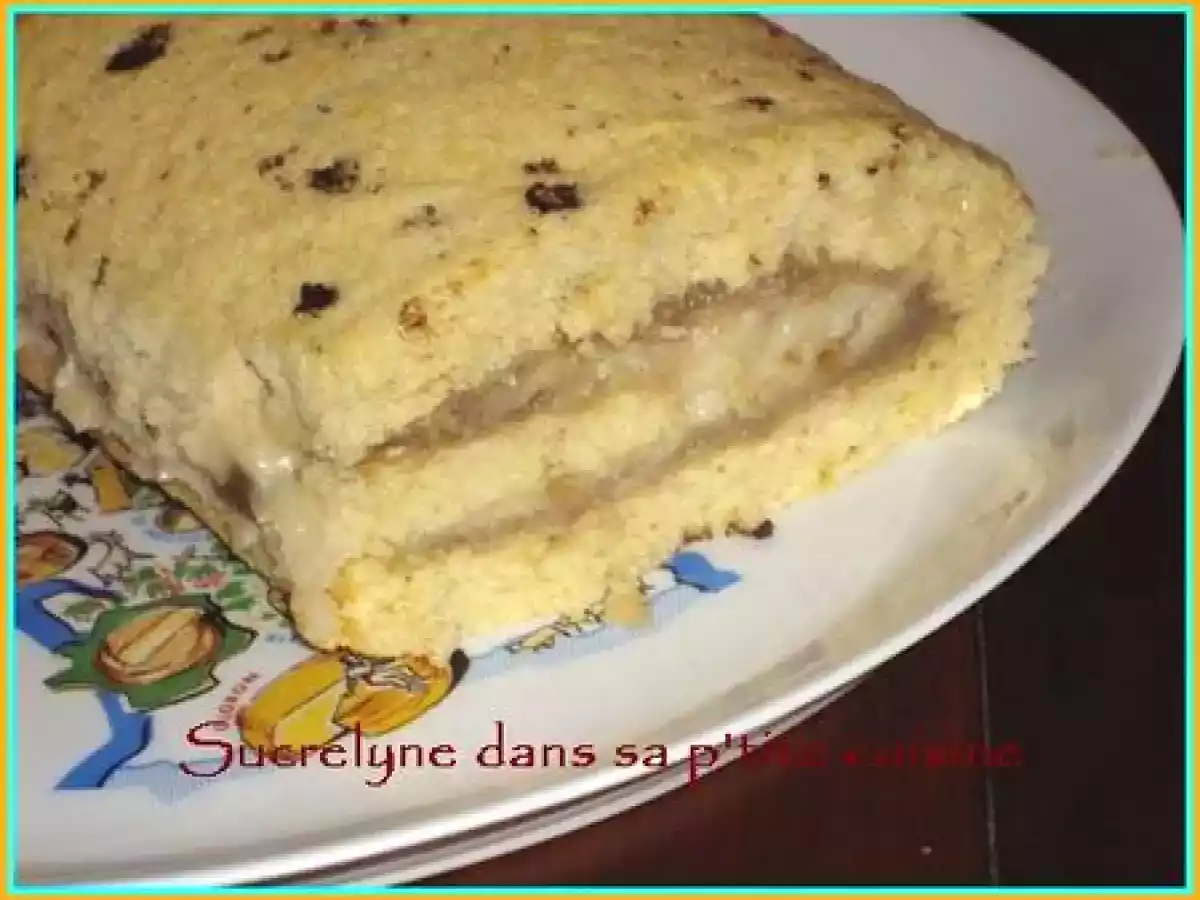 Roulé à la crème pâtissière marronée - photo 2