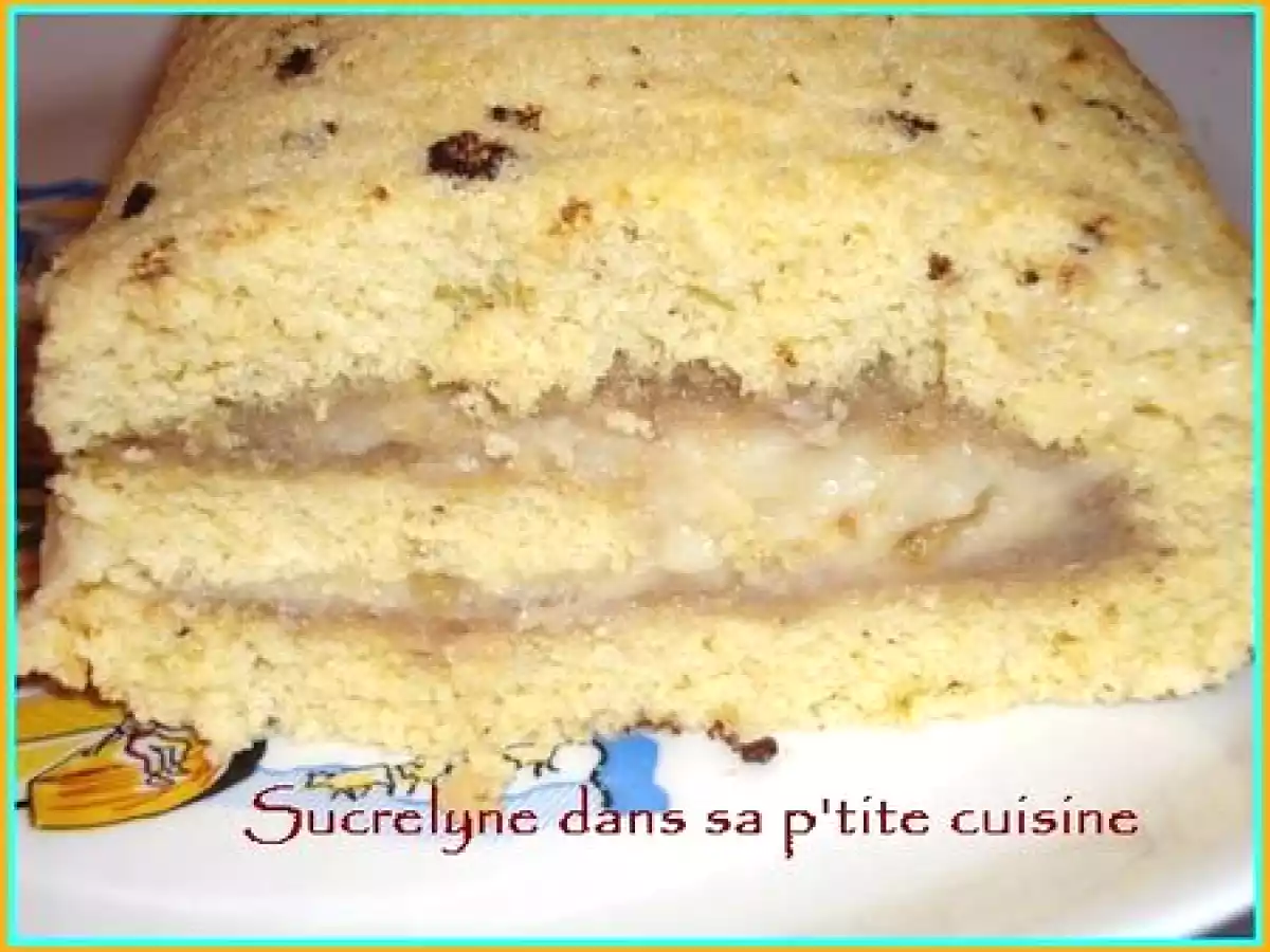 Roulé à la crème pâtissière marronée - photo 3