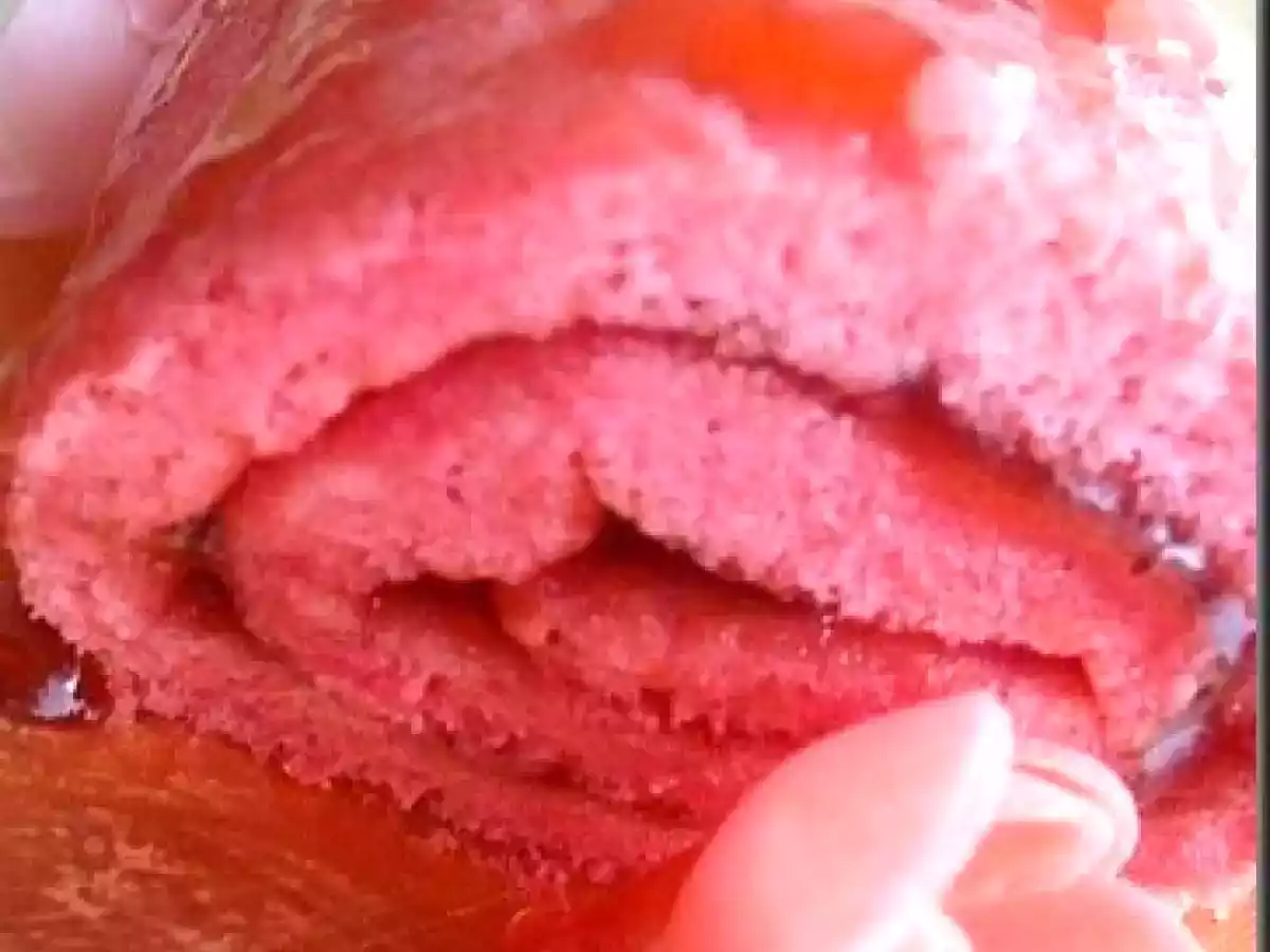 Roulé à la Fraise et au Sirop de Coquelicot (WW) et recette pour la bonne cause