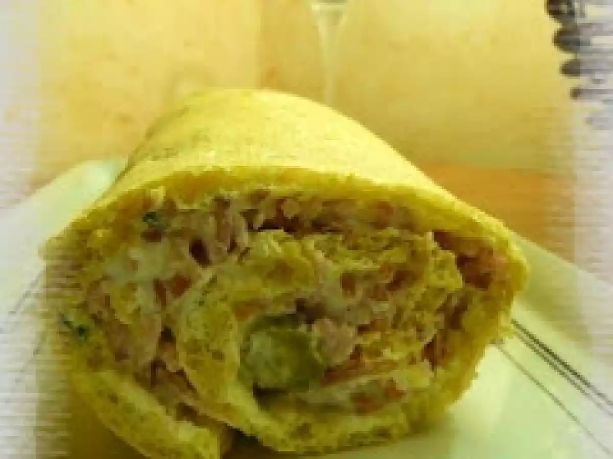 Roulé à la ricotta & au jambon