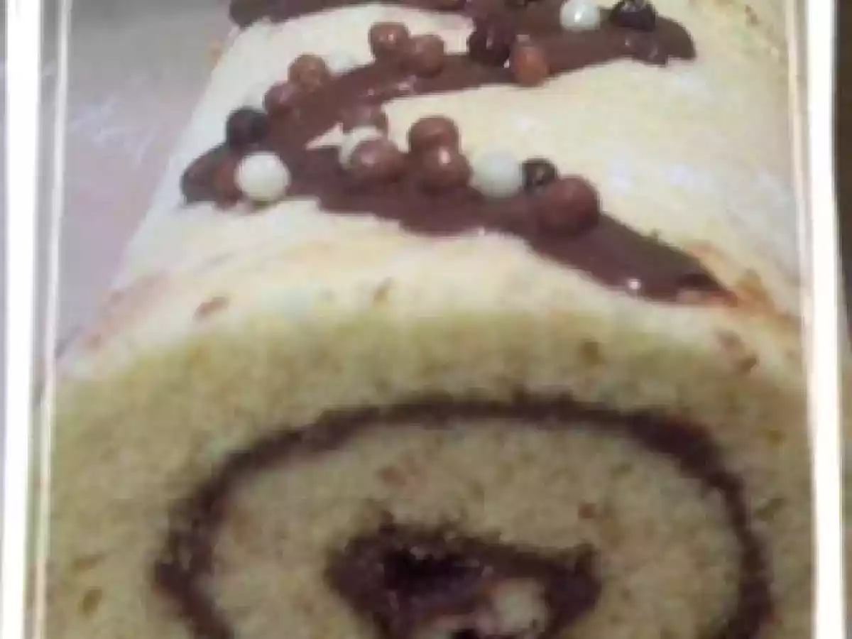 Roulé amande chocolat