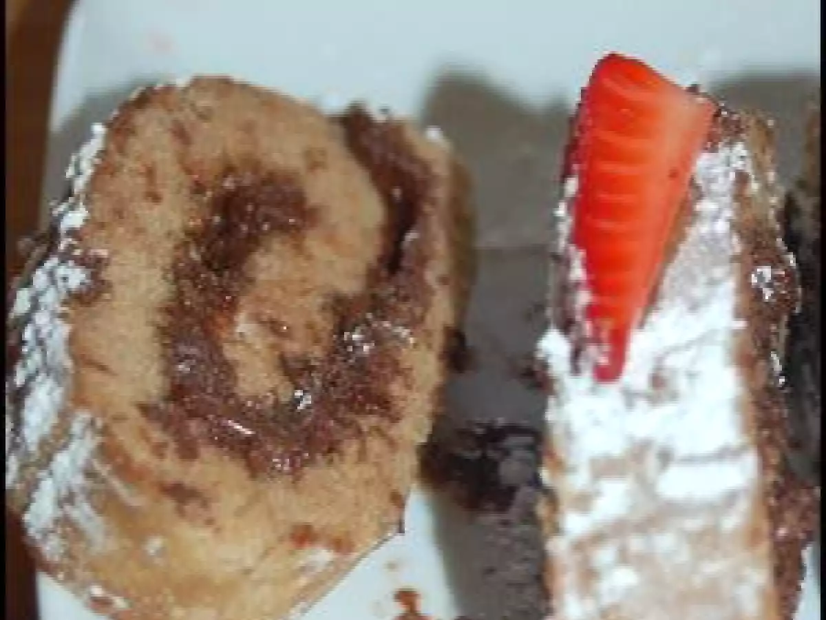 Roulé au Chocolat de Cyril Lignac fourré au Nutella - photo 3