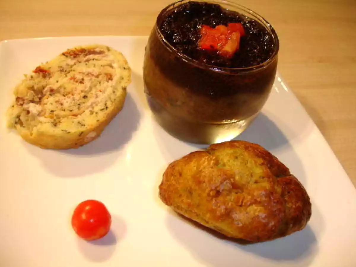 ROULE AU PARMESAN, A LA CREME DE TOMATES SECHEES - photo 4