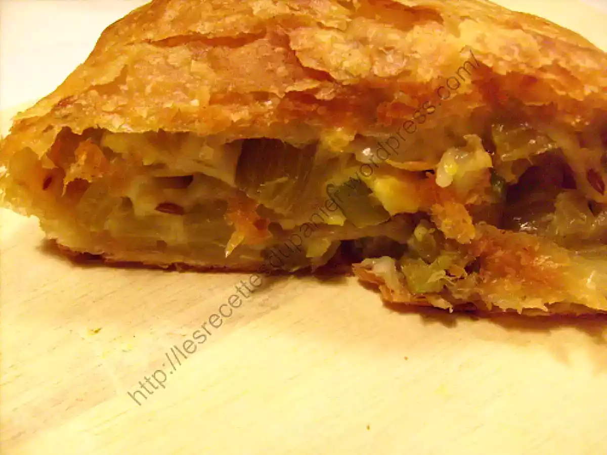 Roulé de céleri- branche au reblochon