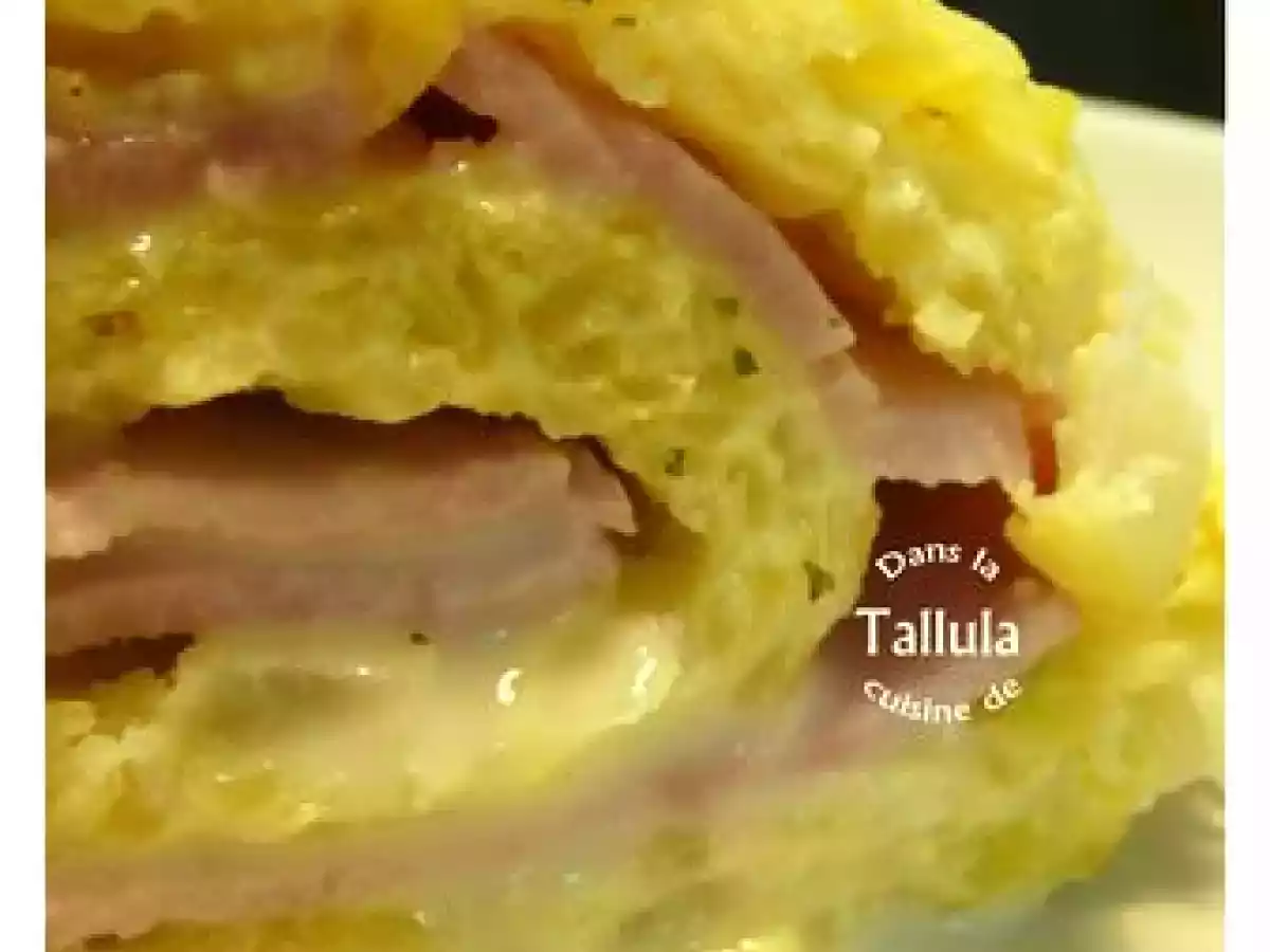 Roulé de pommes de terre à la cancoillotte - photo 2