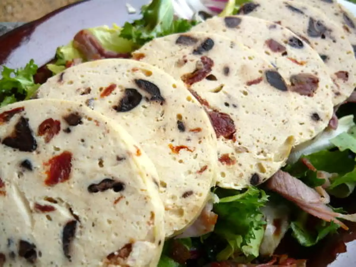 Roulé de poulet aux olives et tomates séchées d'Hélène