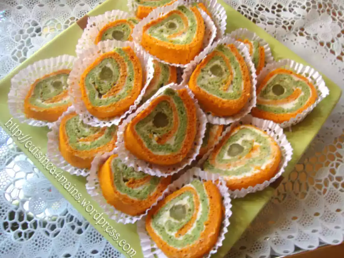 Roulé épinards tomate - photo 2