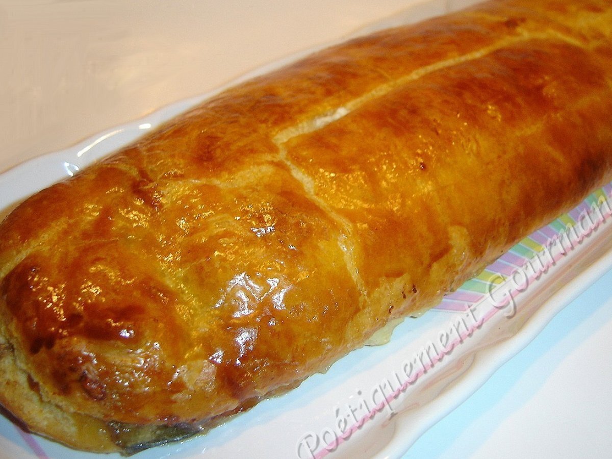Roulé feuilleté aux blettes et 2 fromages - Recette Ptitchef