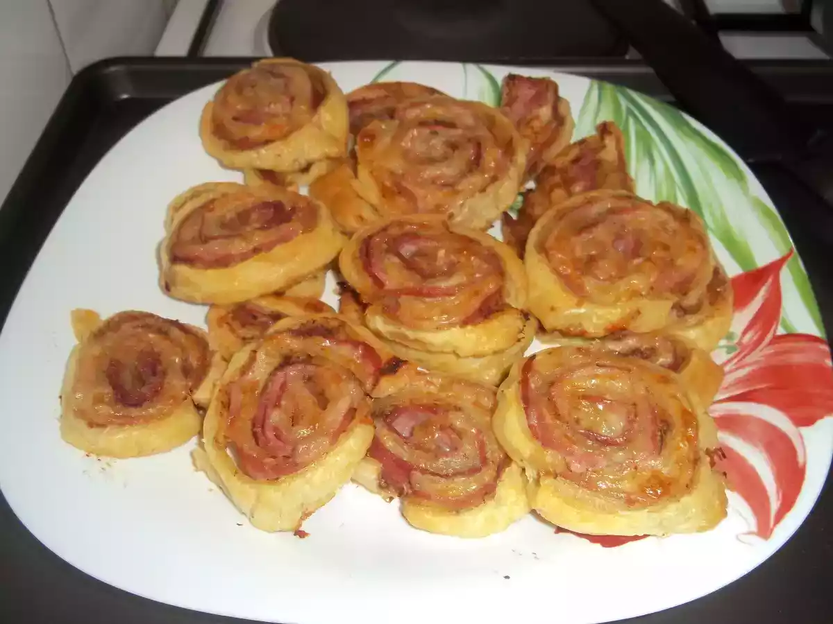 Roulé moutarde et jambon - photo 2