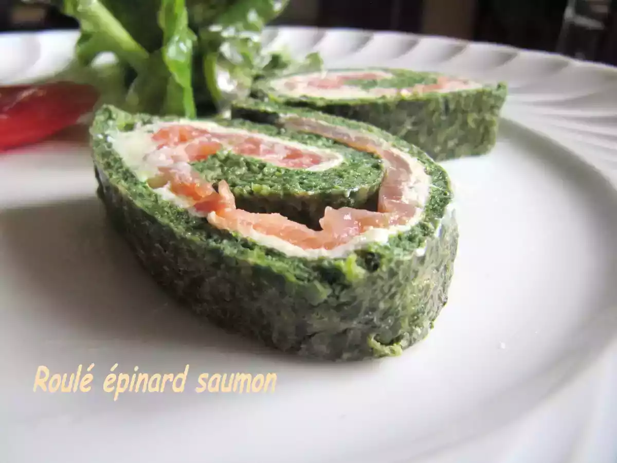 ROULE SAUMON EPINARD BOURSIN