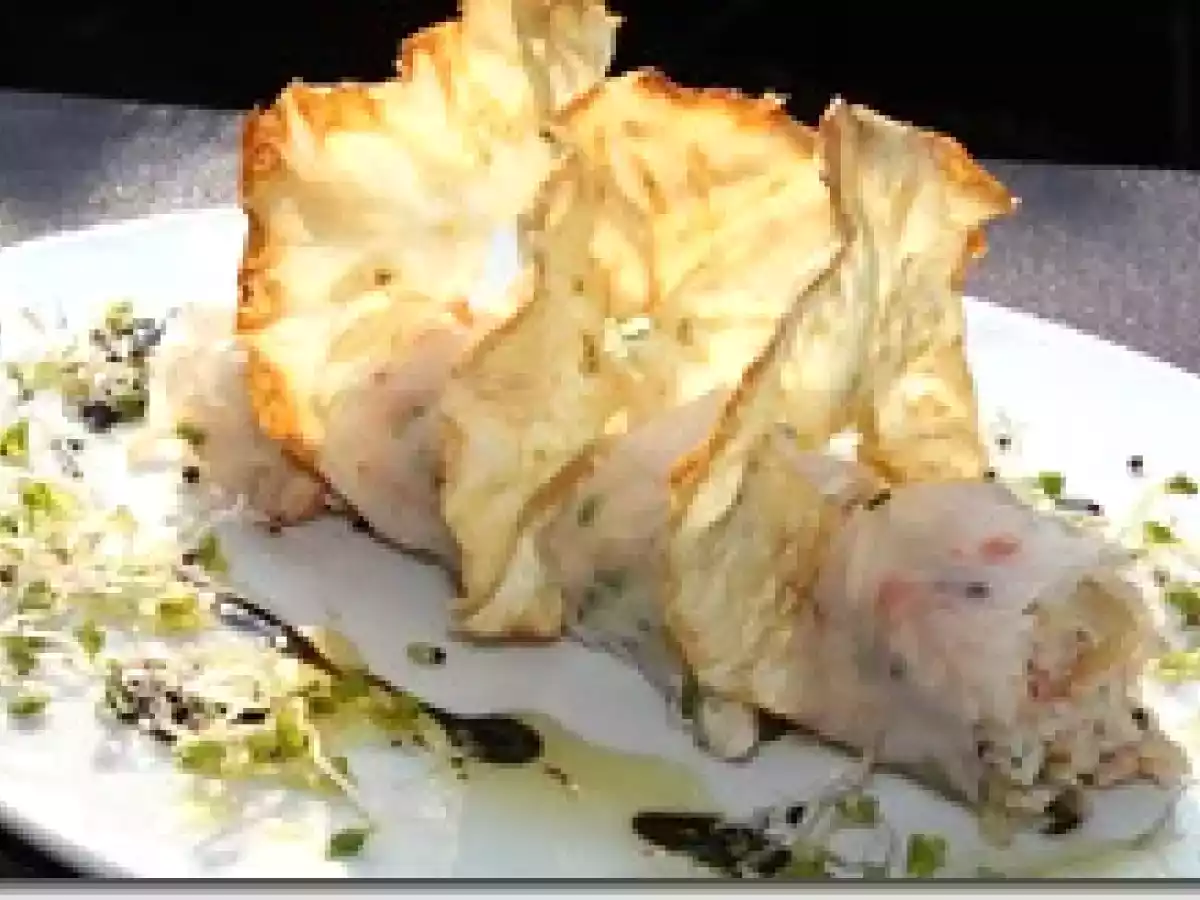 Rouleau de Crabe au Gingembre et Chips de Céleri - photo 2