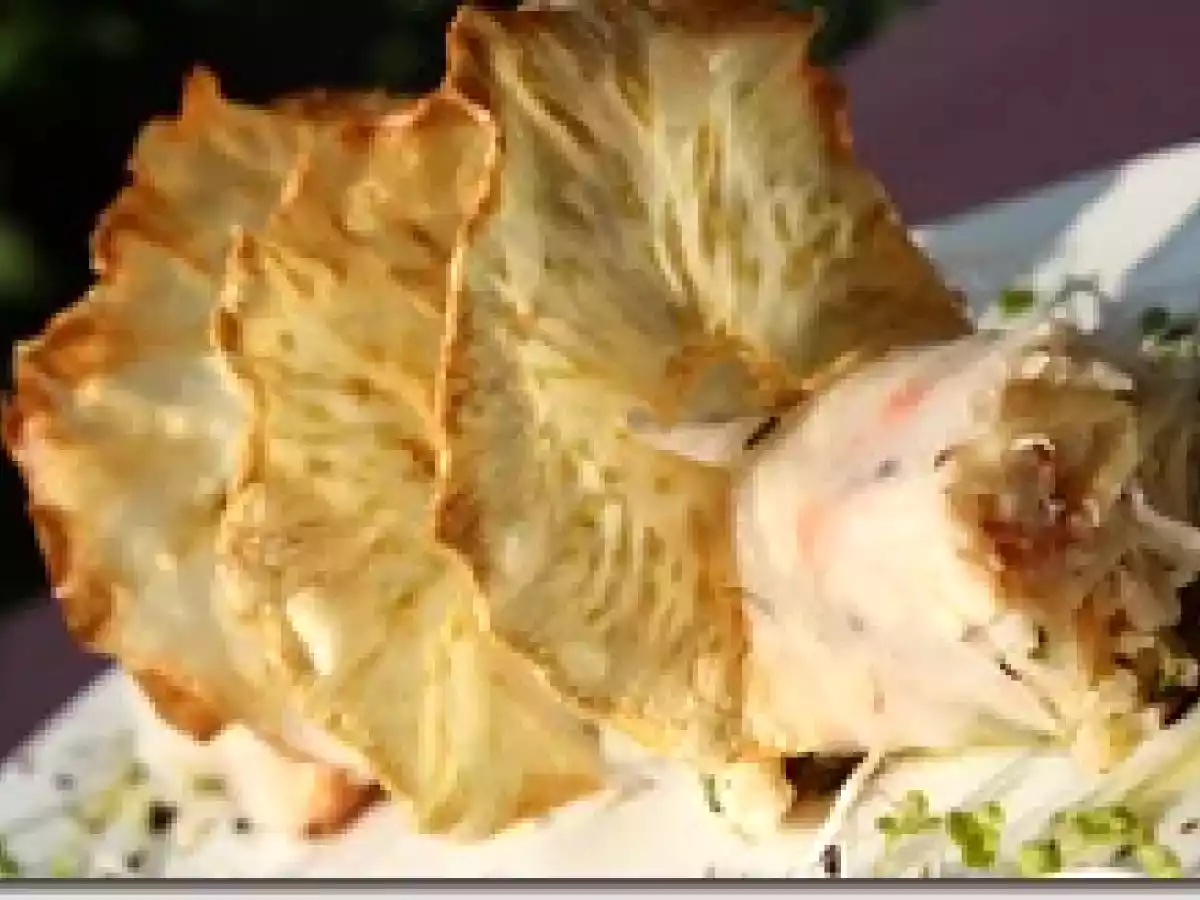 Rouleau de Crabe au Gingembre et Chips de Céleri - photo 3