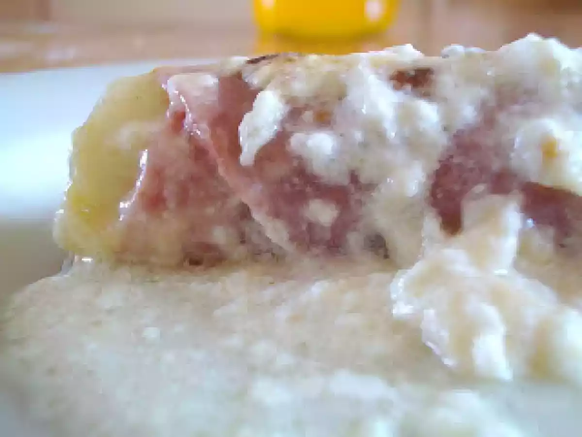 Rouleau de poireau au jambon - photo 2