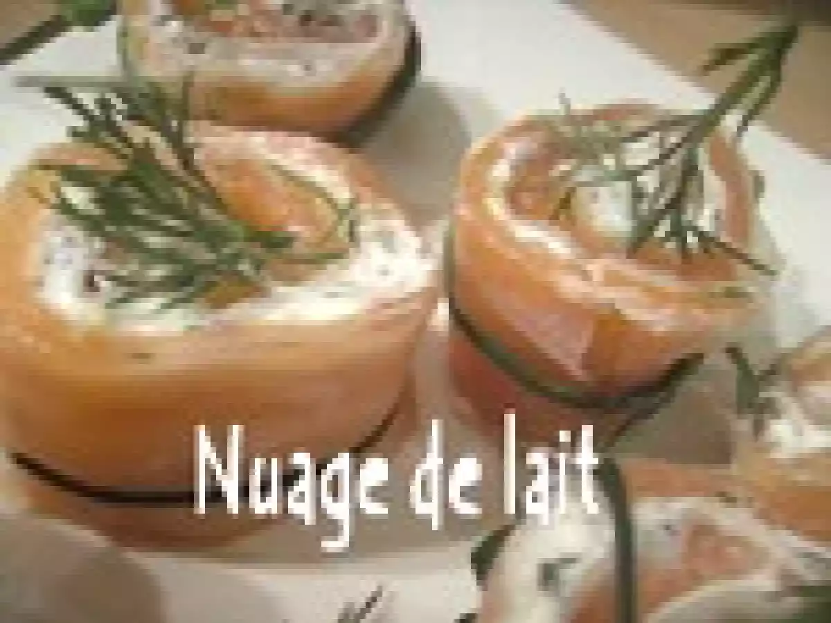 Rouleau de Printemps au Saumon Fumé et Joyeux Noel - photo 2