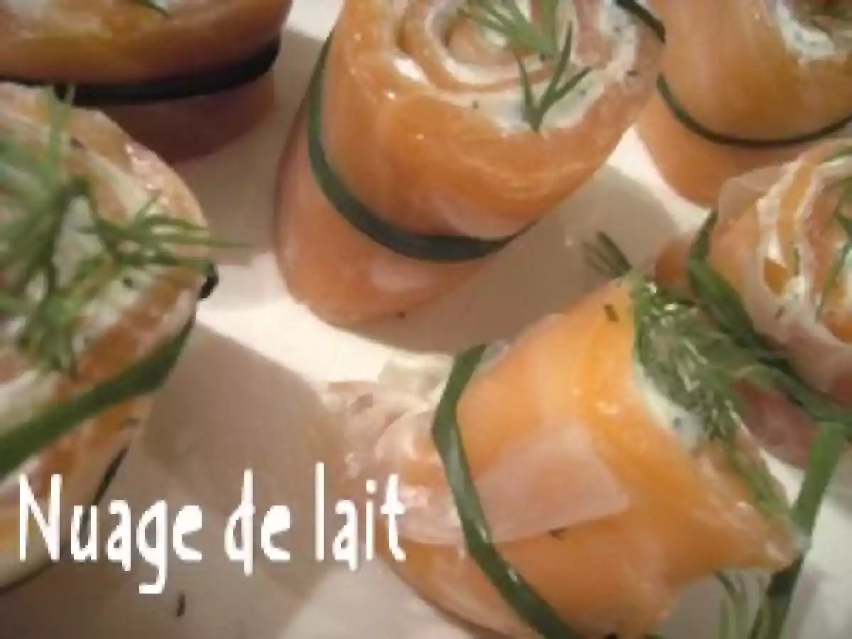 Rouleau de Printemps au Saumon Fumé et Joyeux Noel - photo 3