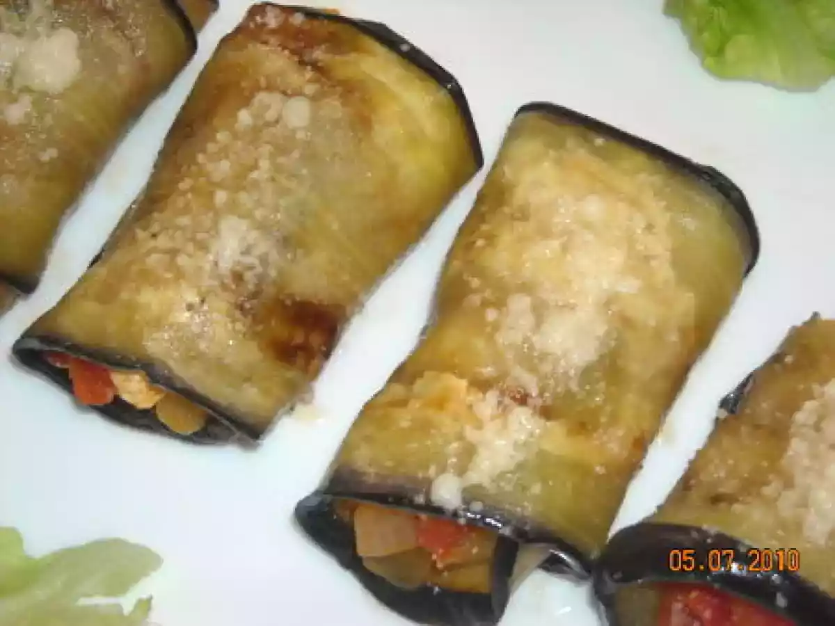 ROULEAUX D'AUBERGINES A LA GRECQUE - photo 2