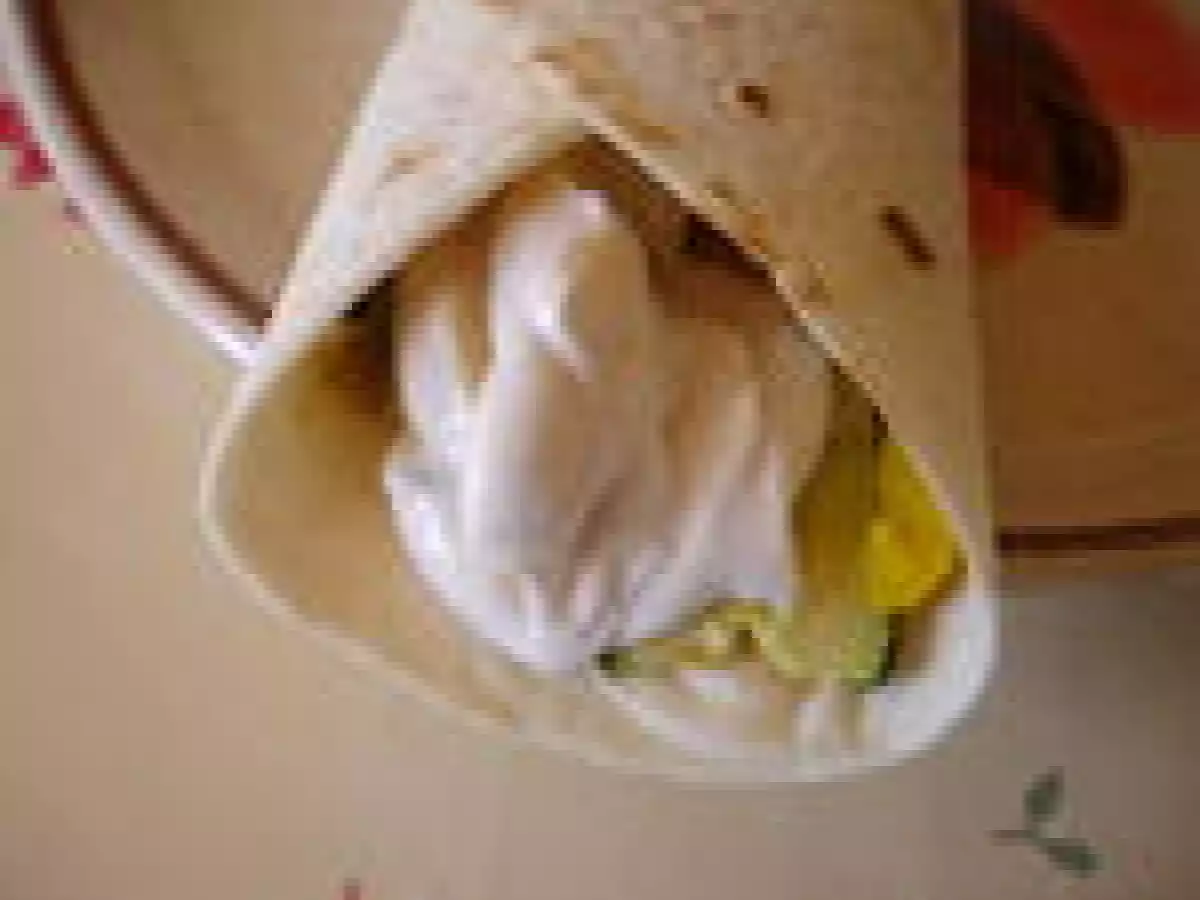 Rouleaux de poulet, aubergines et courgettes