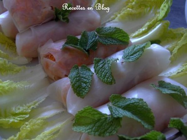 Rouleaux De Printemps Au Crabe Ter Recette Ptitchef