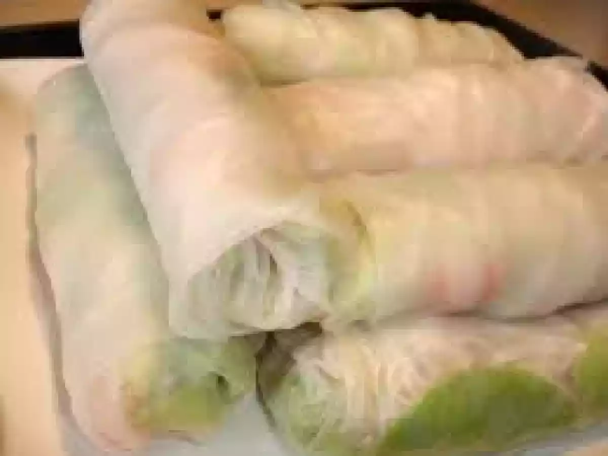 Rouleaux de printemps au homard