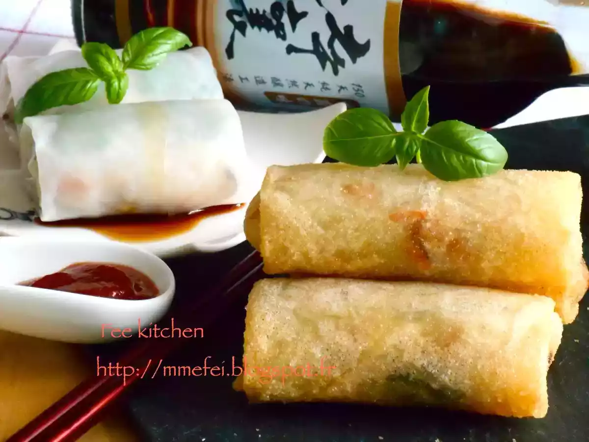 Rouleaux de printemps (croustillants)