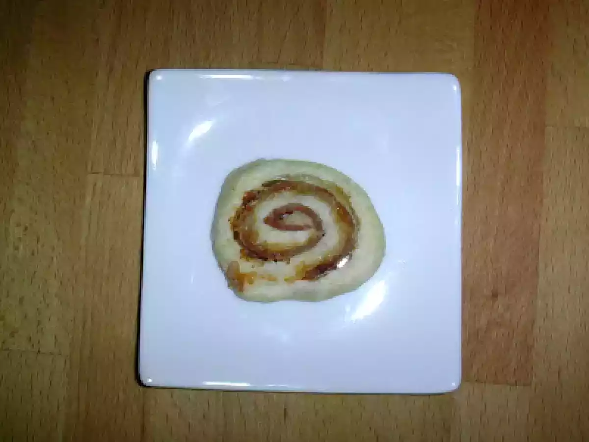 Roulés apéritifs au jambon et Boursin