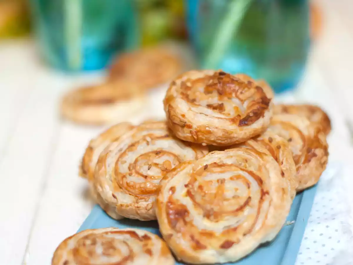 Roulés apéritifs dinde et fromage