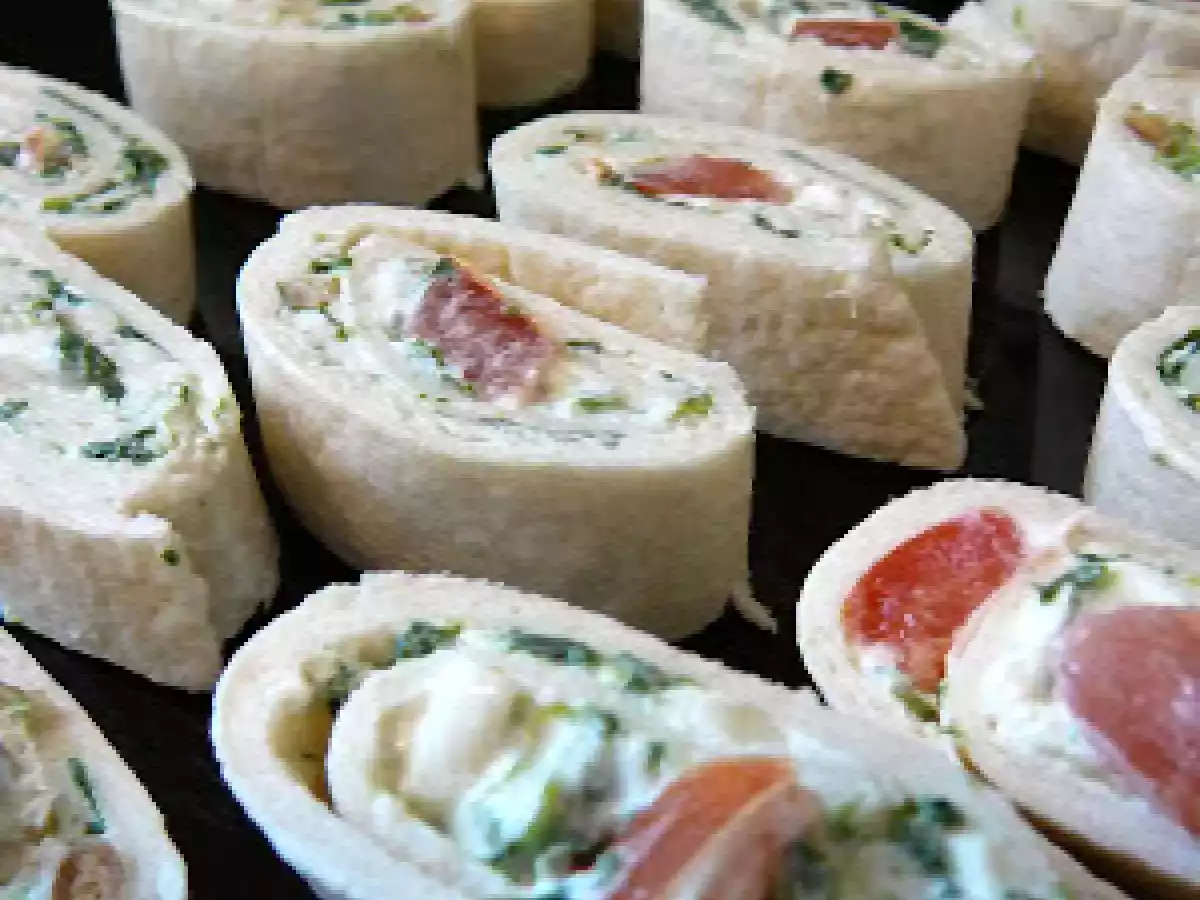 Roulés aux épinards et aux noix de pins - photo 2