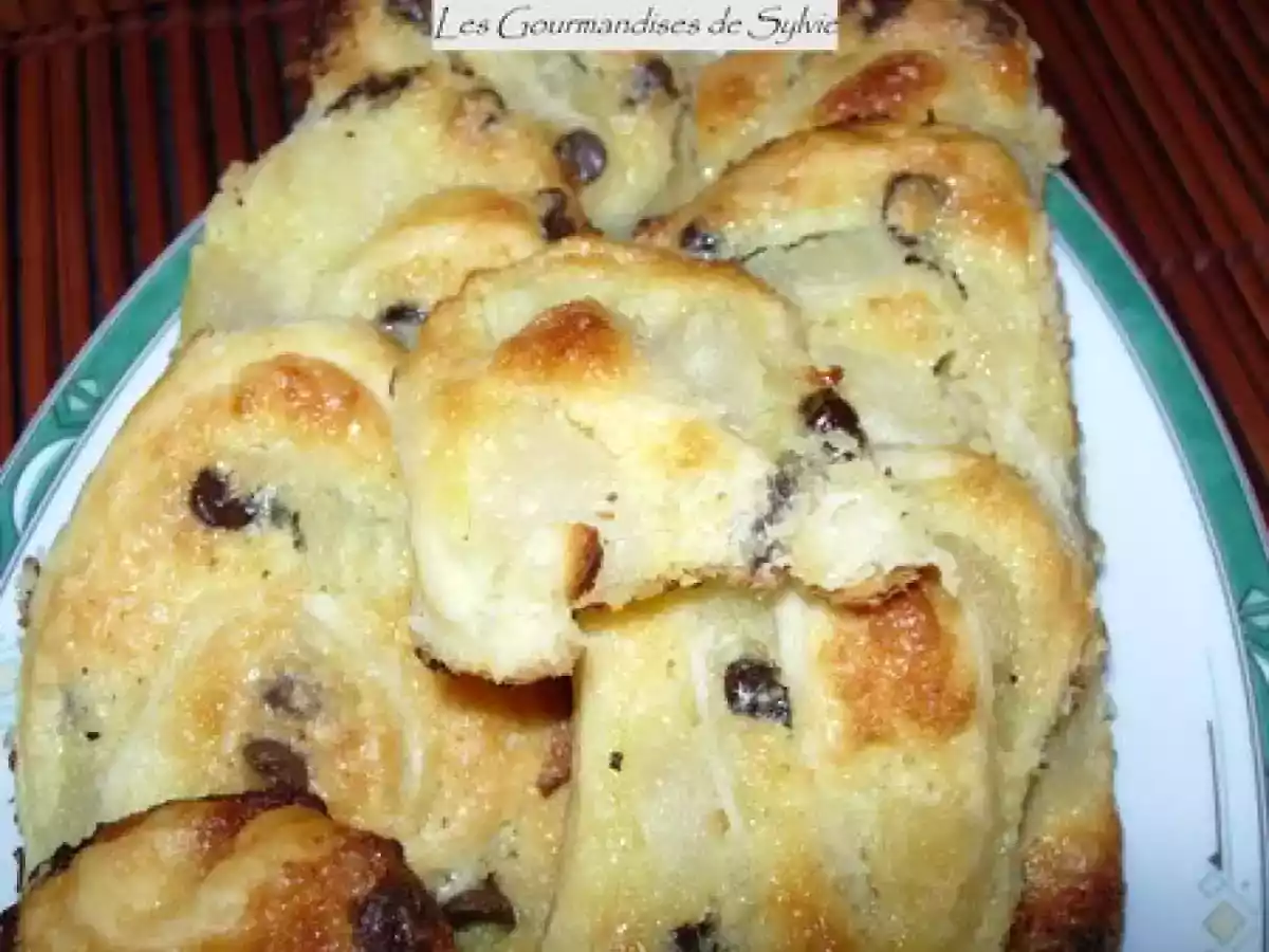 Roulés aux Poires et Pépites de Chocolat