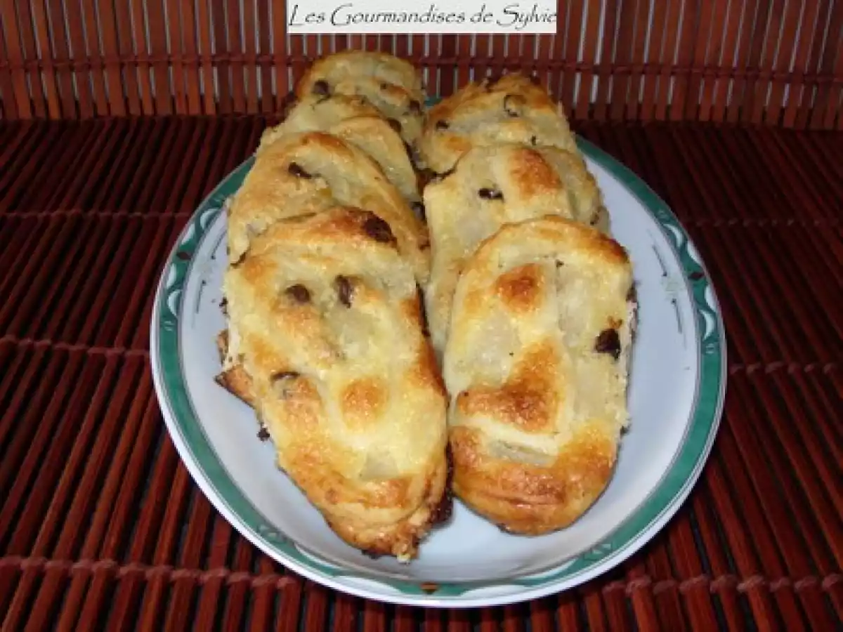 Roulés aux Poires et Pépites de Chocolat - photo 2
