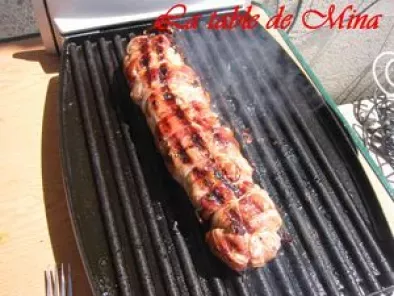 Roulés de porc à la mozzarella ( barbecue ) - photo 2