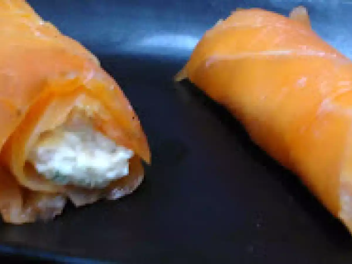 Roulés de saumon fumé - photo 2