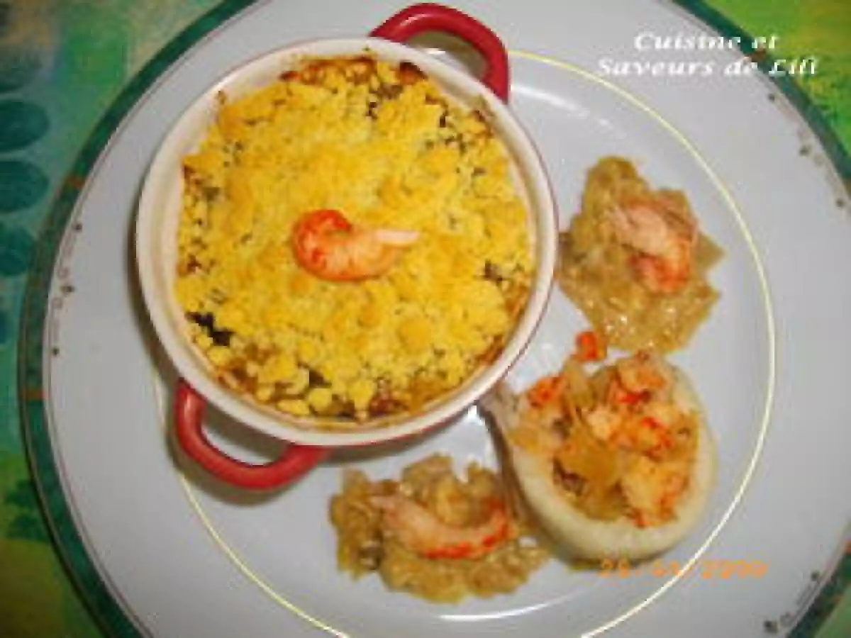 Roulés de sole farcis aux écrevisses