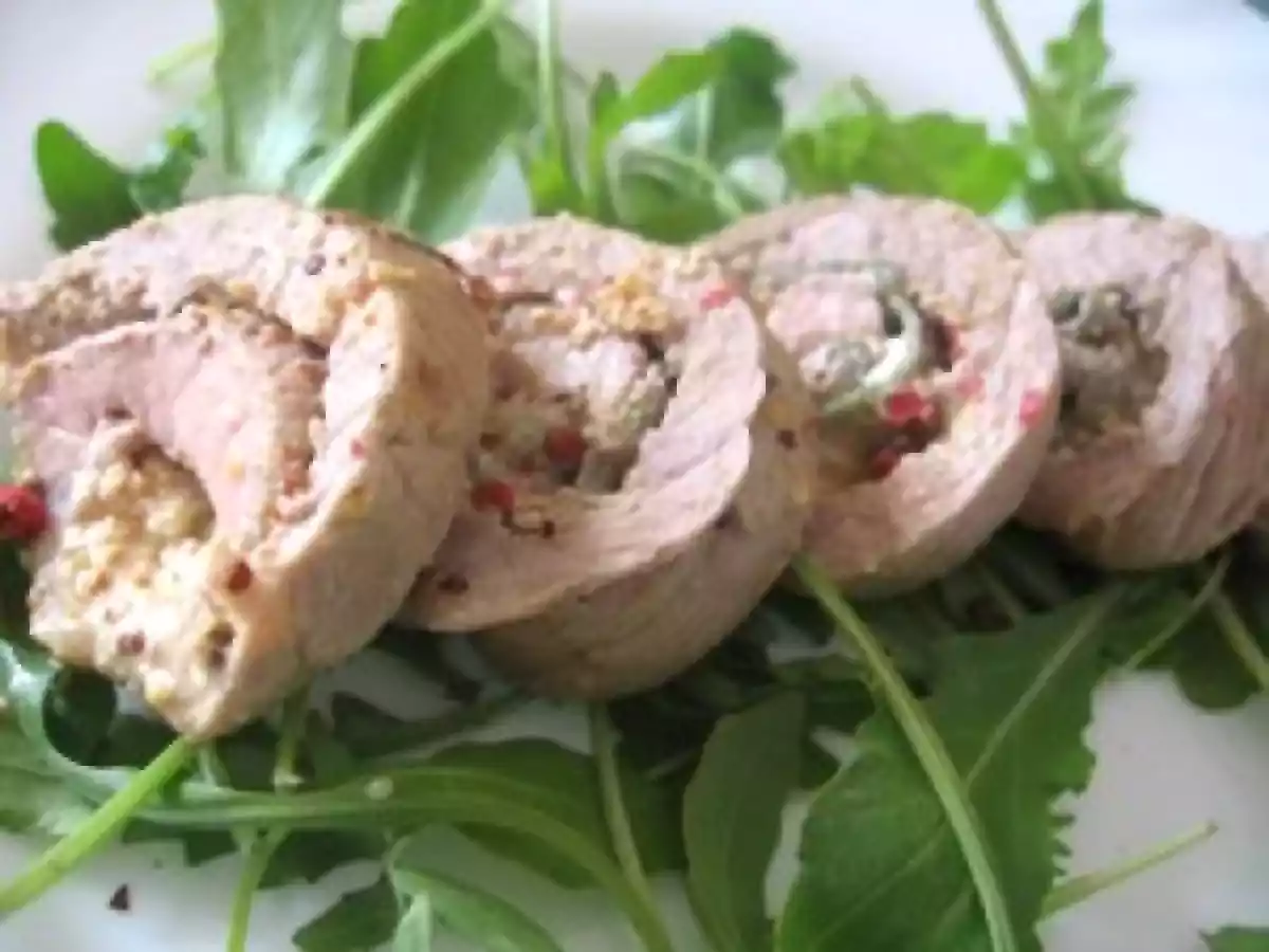 Roulés de veau sauge, fromage blanc-moutarde - photo 2