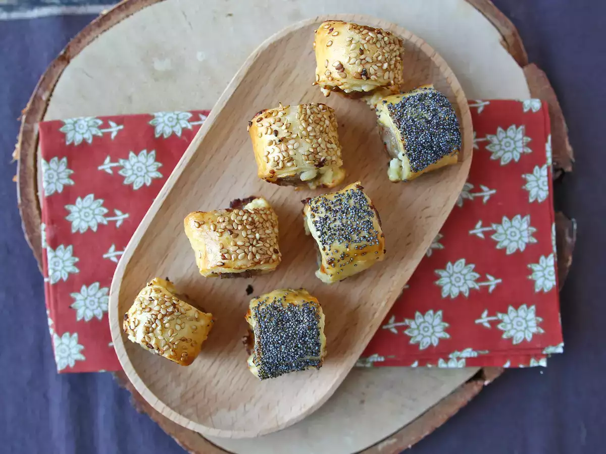 Roulés saucisse et fromage au air fryer - photo 5