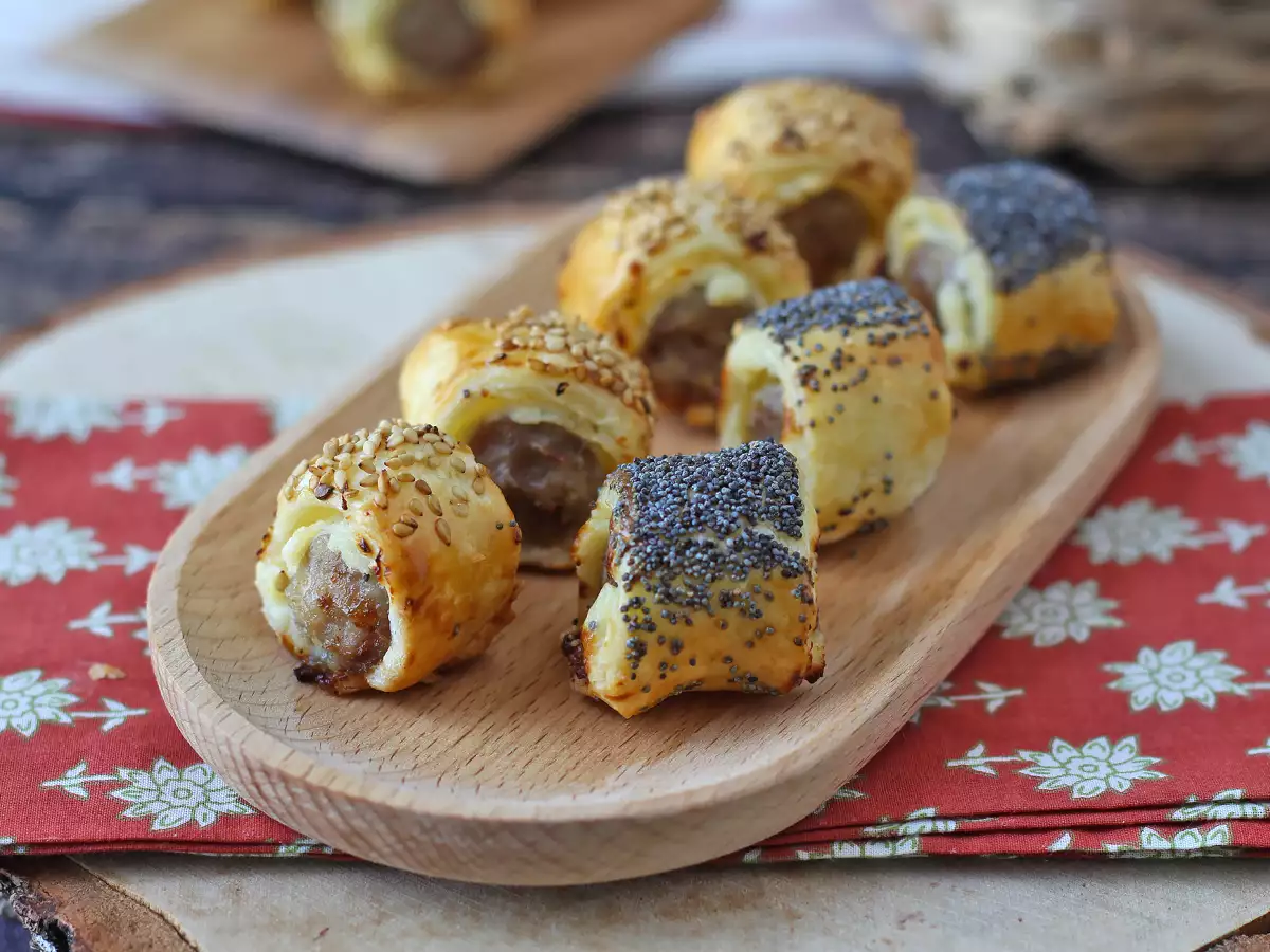 Roulés saucisse et fromage au air fryer - photo 6