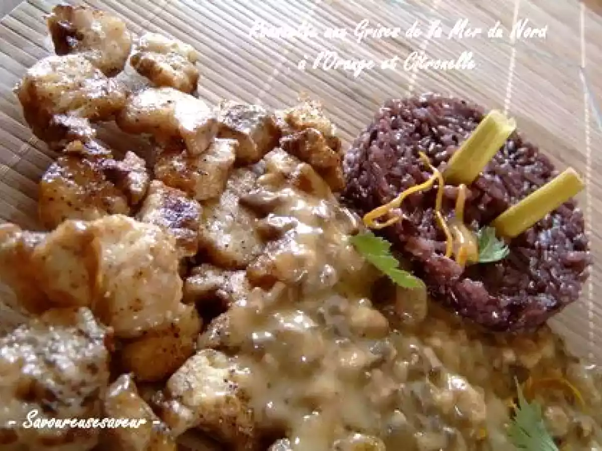 Roussette aux Grises de la Mer du Nord, Parfums d'Orange et de Citronelle