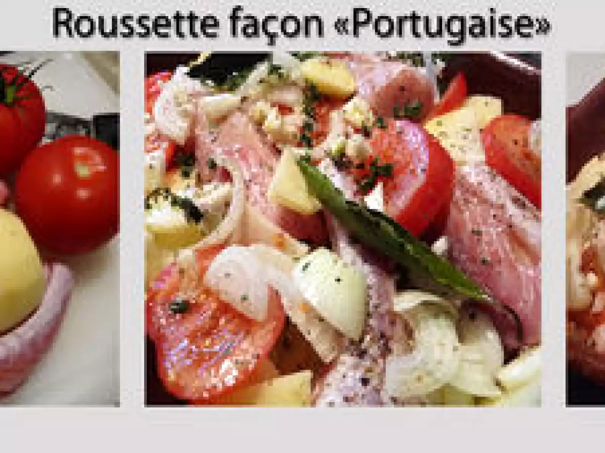 Roussette façon portugaise