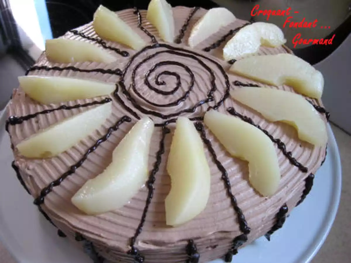 ROYAL aux POIRES et au CHOCOLAT