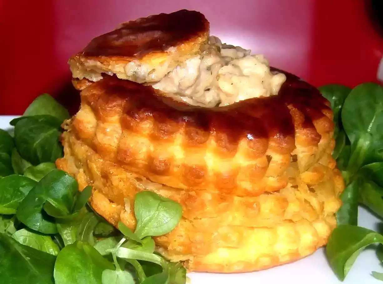 Recette de bouchées à la reine et sauce forestière