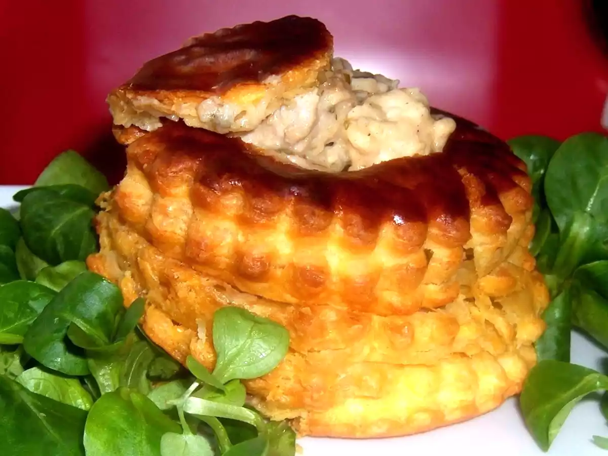 Royales bouchées à la reine et sa sauce forestière - photo 2